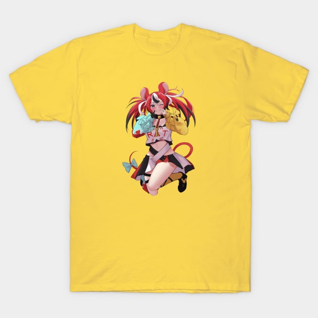 Hakos Baelz Hololive T-Shirt by Ghazinagato